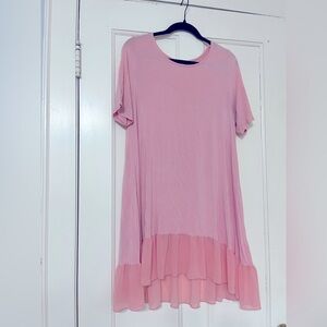 Agnes & Dora Pink swing tunic